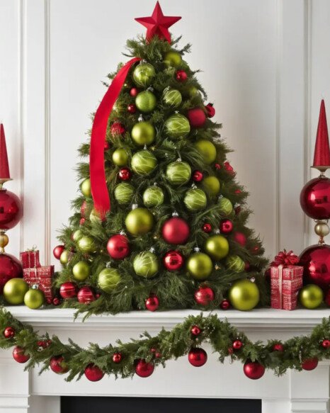 Grinch-Themed Christmas Tree