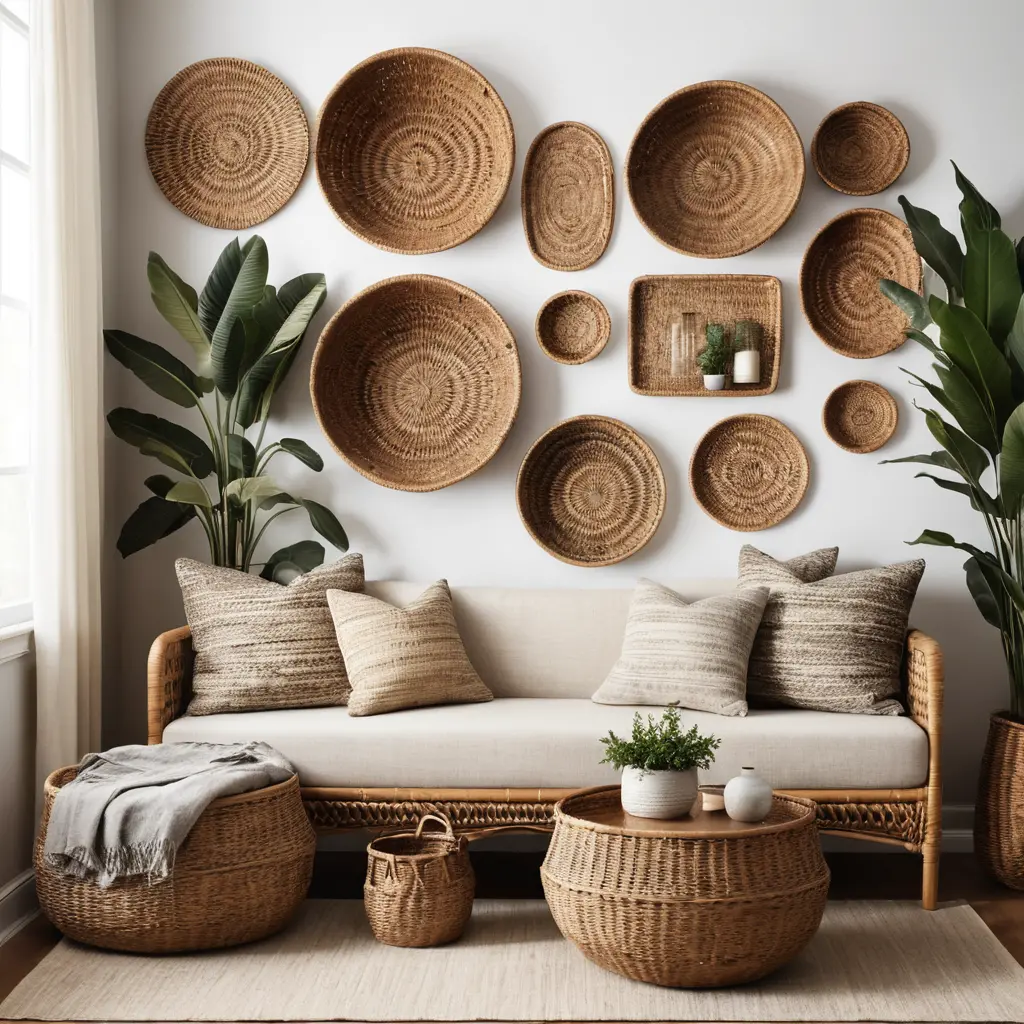 Hang Woven Baskets