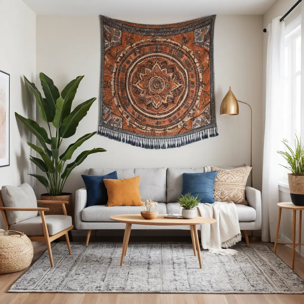 Hang a Large Tapestry