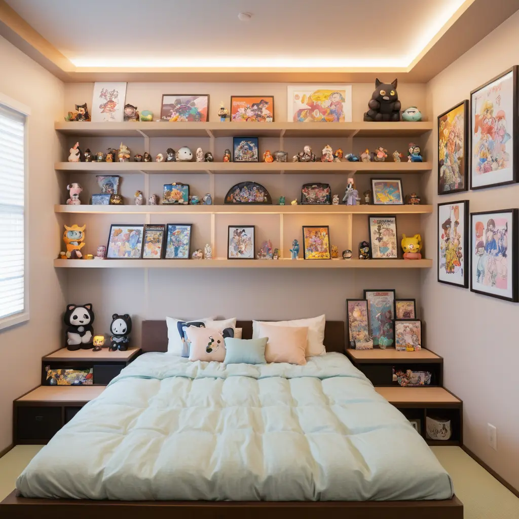 Hanging Anime Shelf Displays