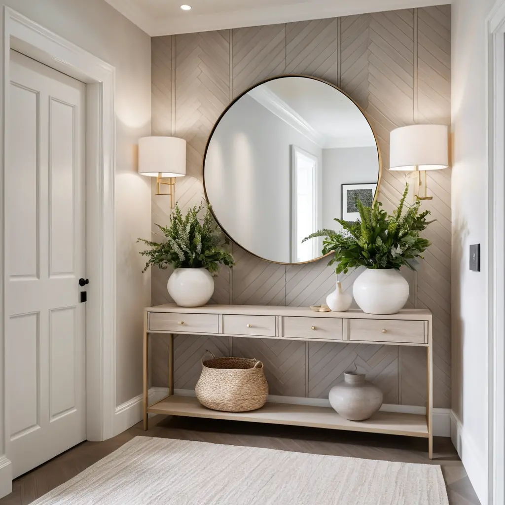 Herringbone Paneling