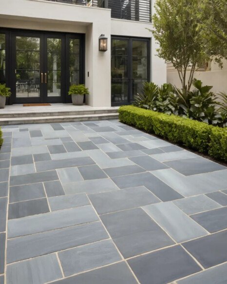 Honed Cement Pavers