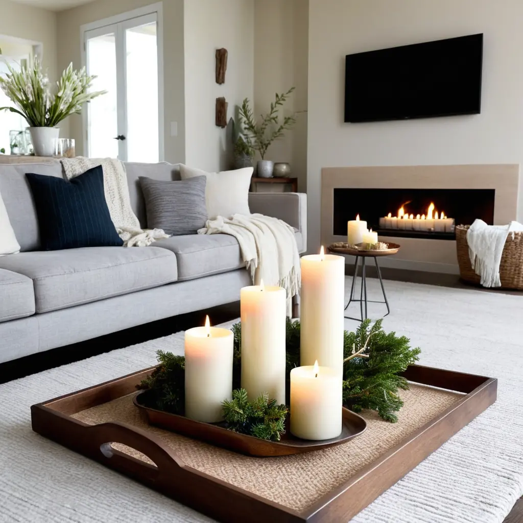 Include Candles for a Warm Glow