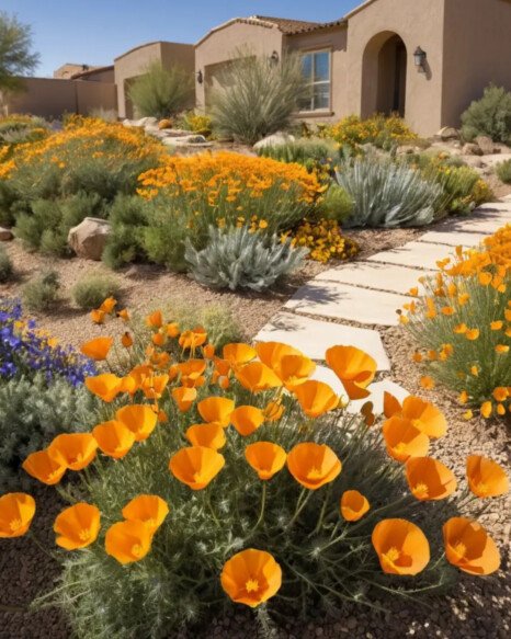 Incorporate Desert Wildflowers