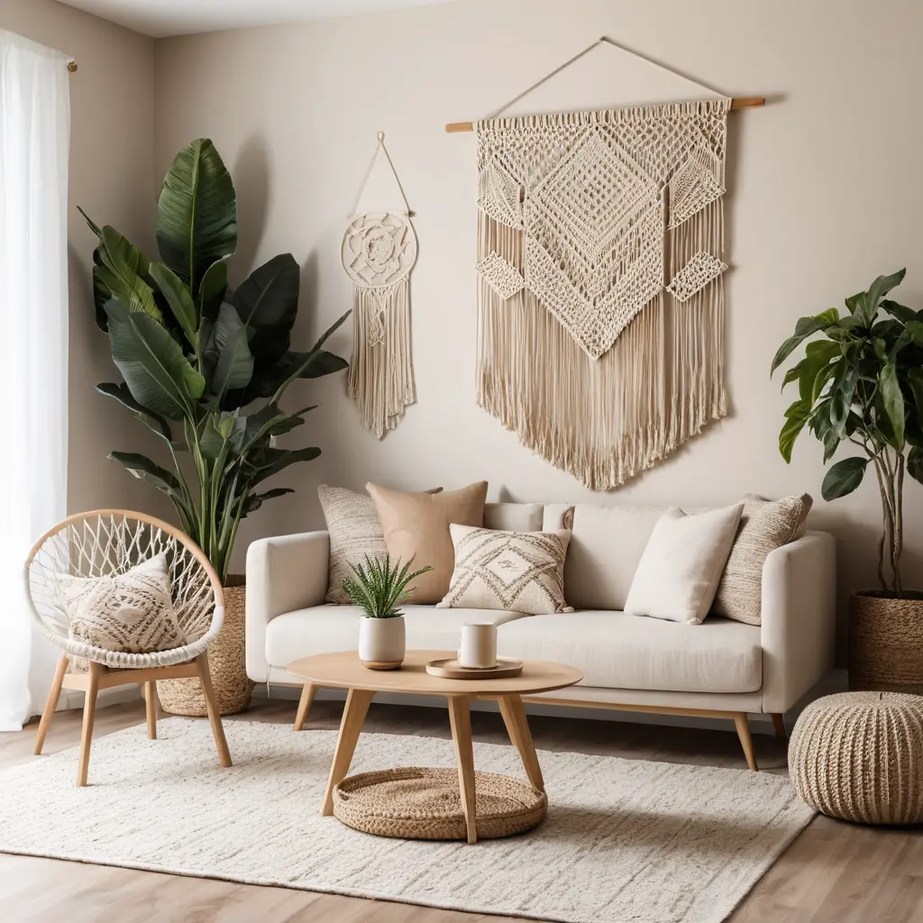 Incorporate Macrame Wall Hangings