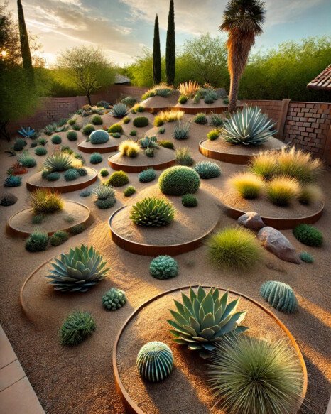 Incorporate Raised Berms for Interest