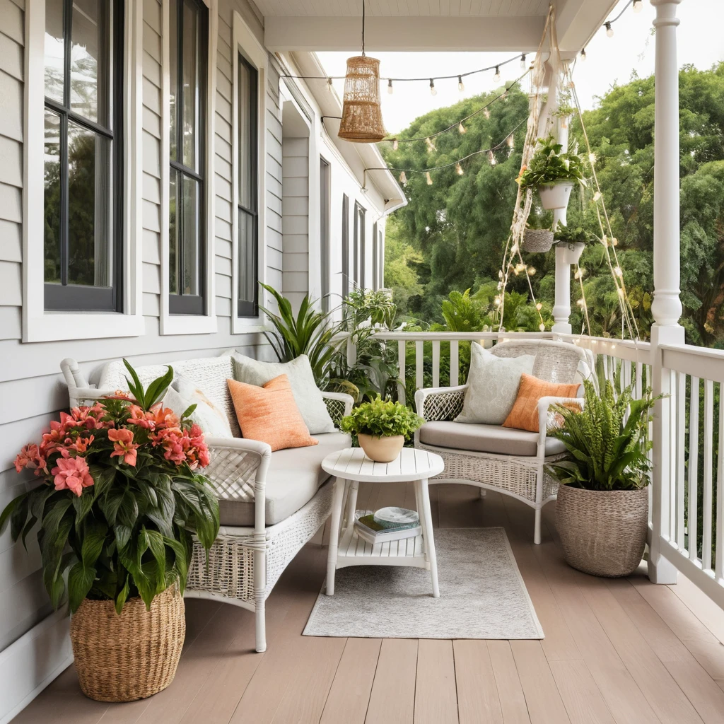 Install a Porch Rail with Planters