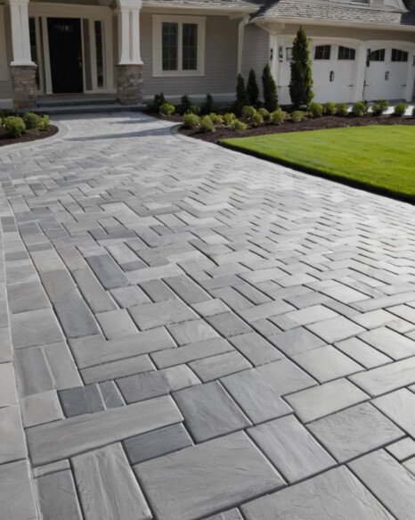 Interlocking Cement Pavers