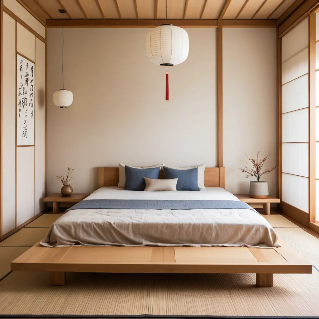 Japanese-Inspired Bed Frames