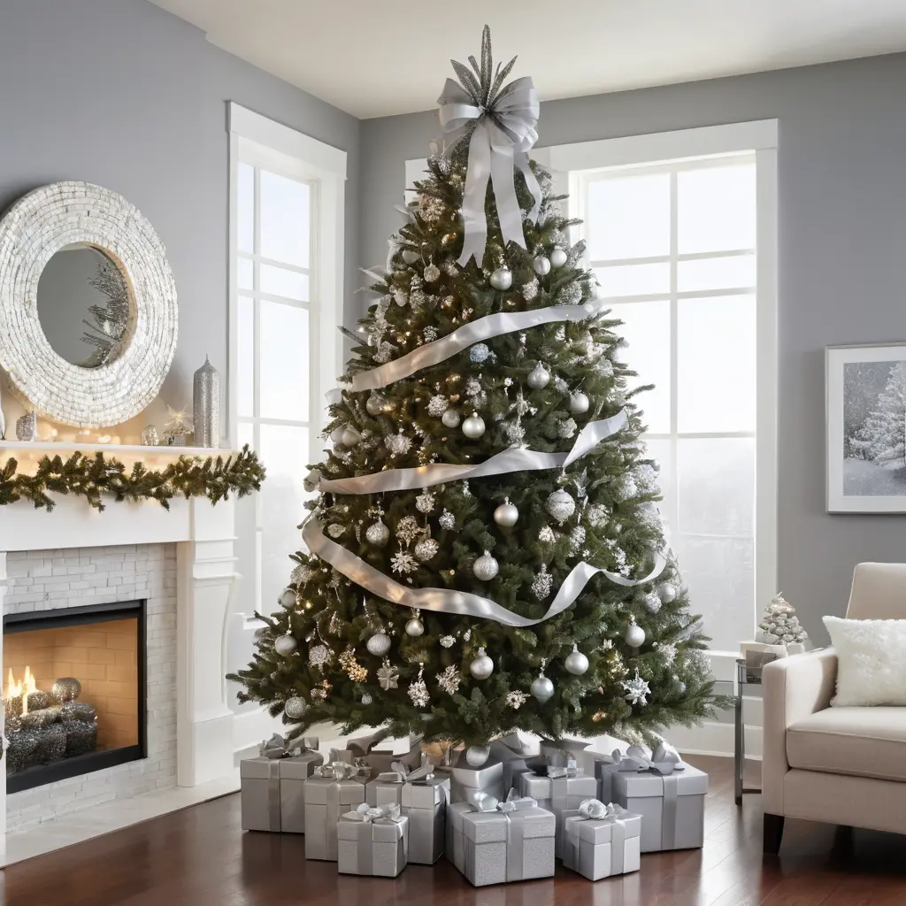 Metallic Silver Ribbon