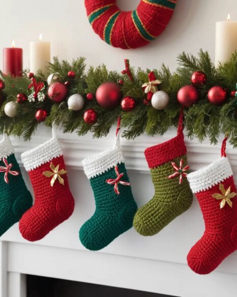 Mini Stockings Garland