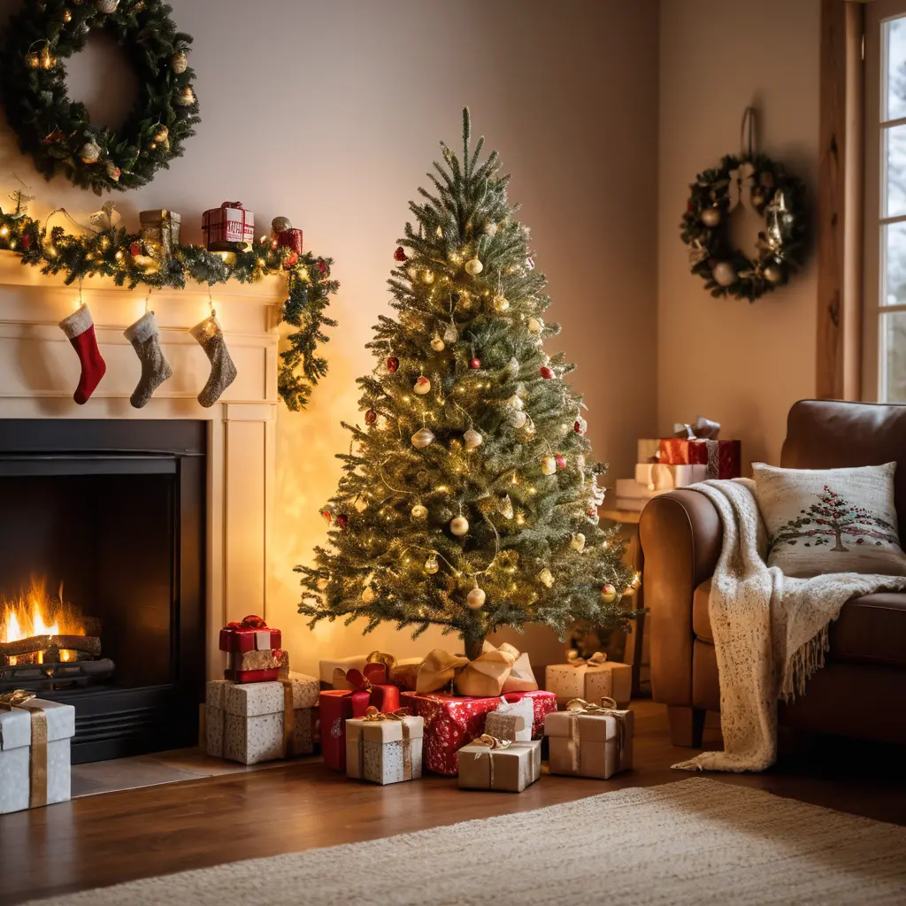 Mini String Lights for Mini Trees