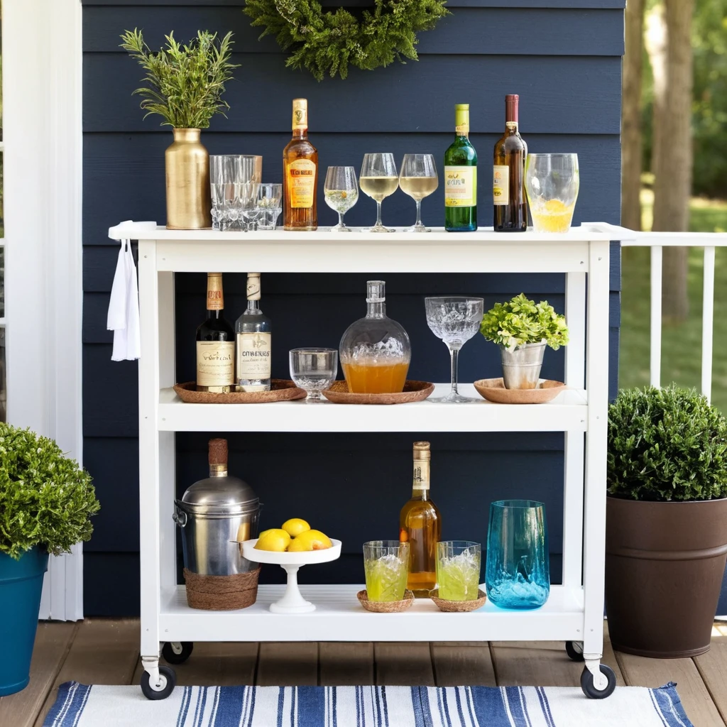 Miniature Outdoor Bar