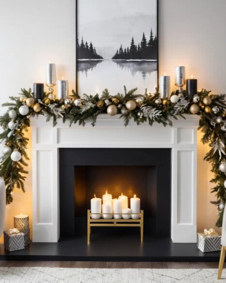 Monochrome Christmas Décor