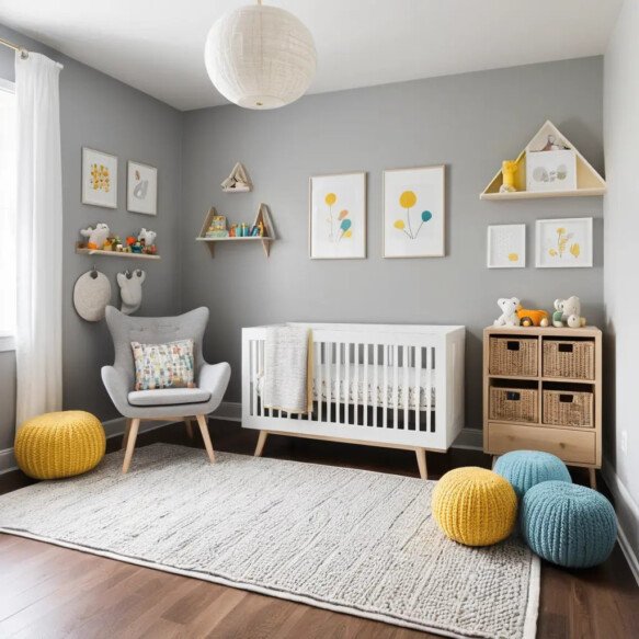 Monochrome with Pops of Color