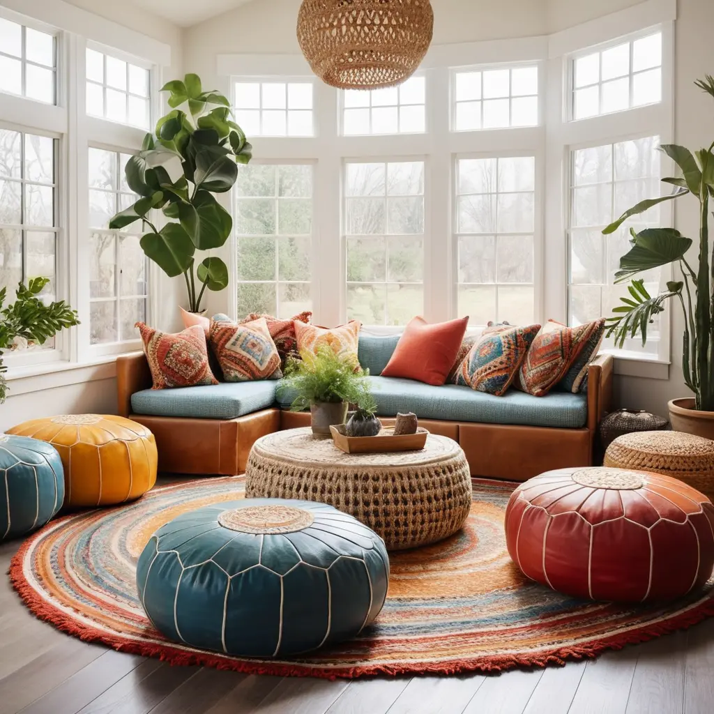 Moroccan Poufs