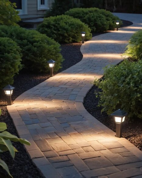 Motion-Sensor Path Lights