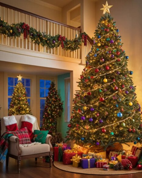 Multicolor LED String Lights