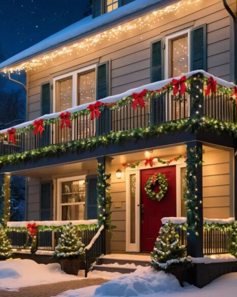 Music-Synced String Lights