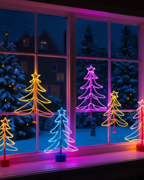 Neon Christmas Lights