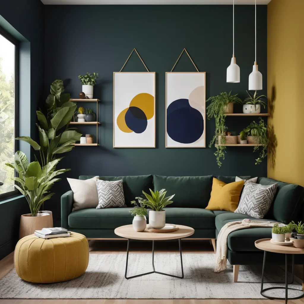 Paint a Bold Accent Wall