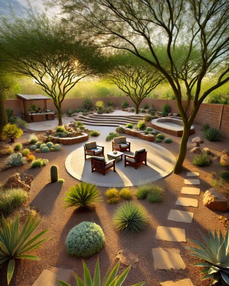 Plant Desert Trees Strategically