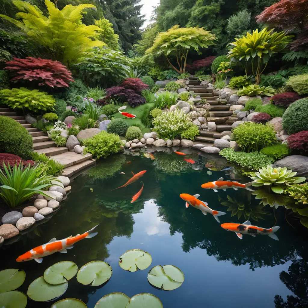 Pond or Koi Fish Pond
