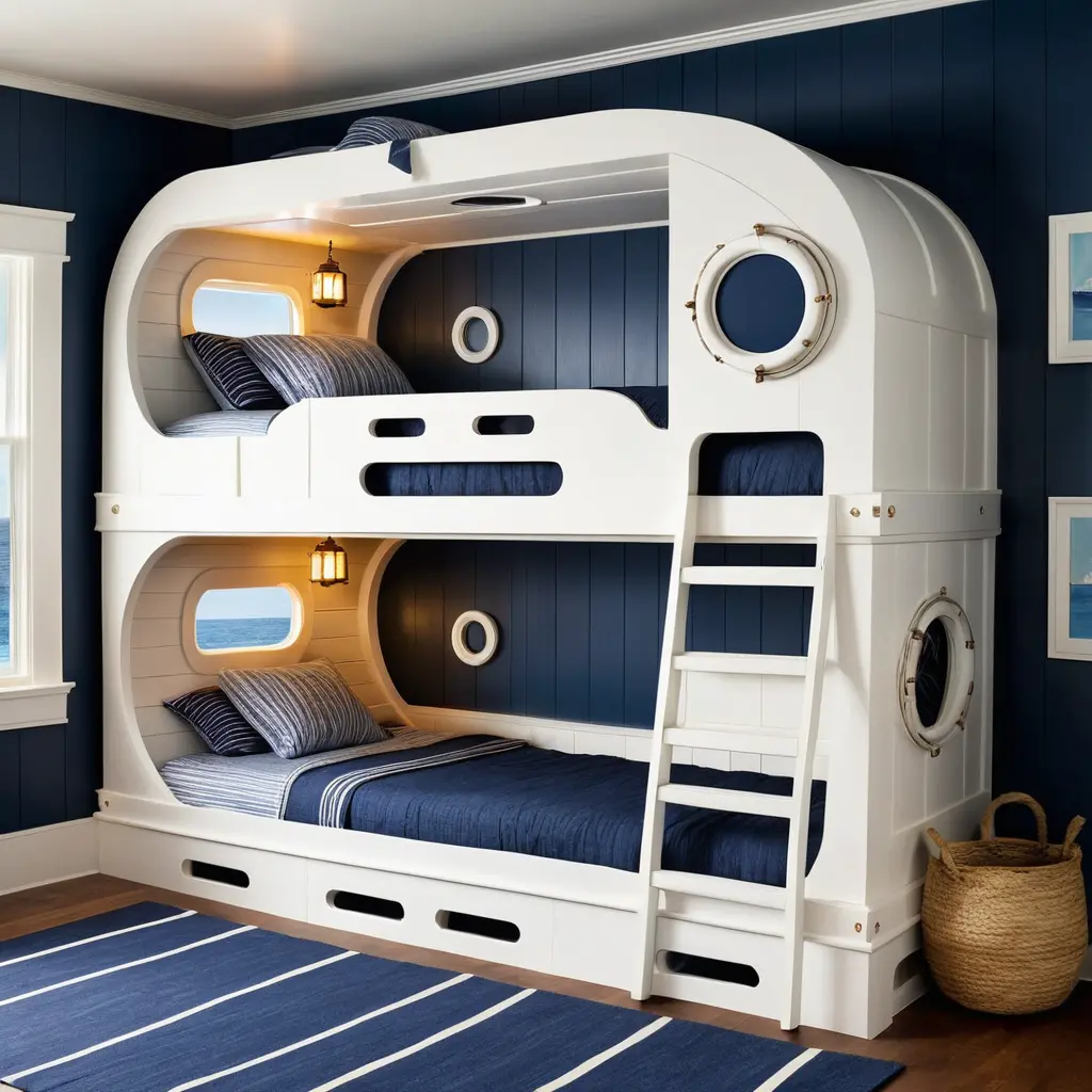 Porthole Window Bunk Beds