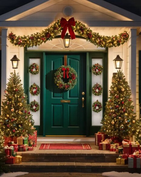 Pre-Lit Christmas Decorations