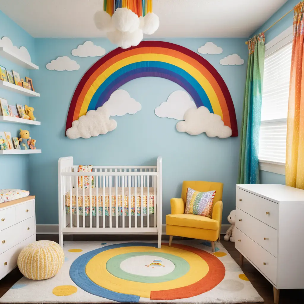 Colorful Kids Nursery Ideas
