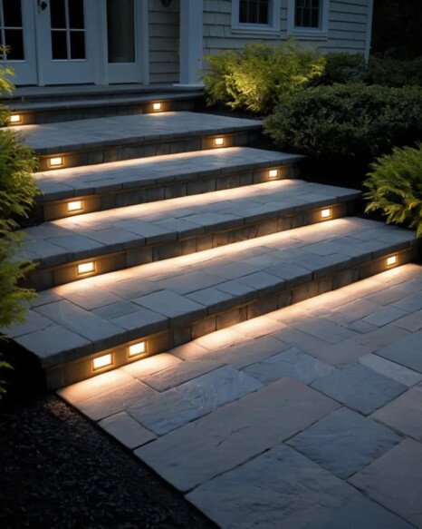 Recessed Step Lights