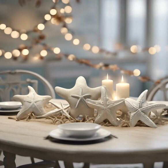 Sand Dollar and Starfish Garland