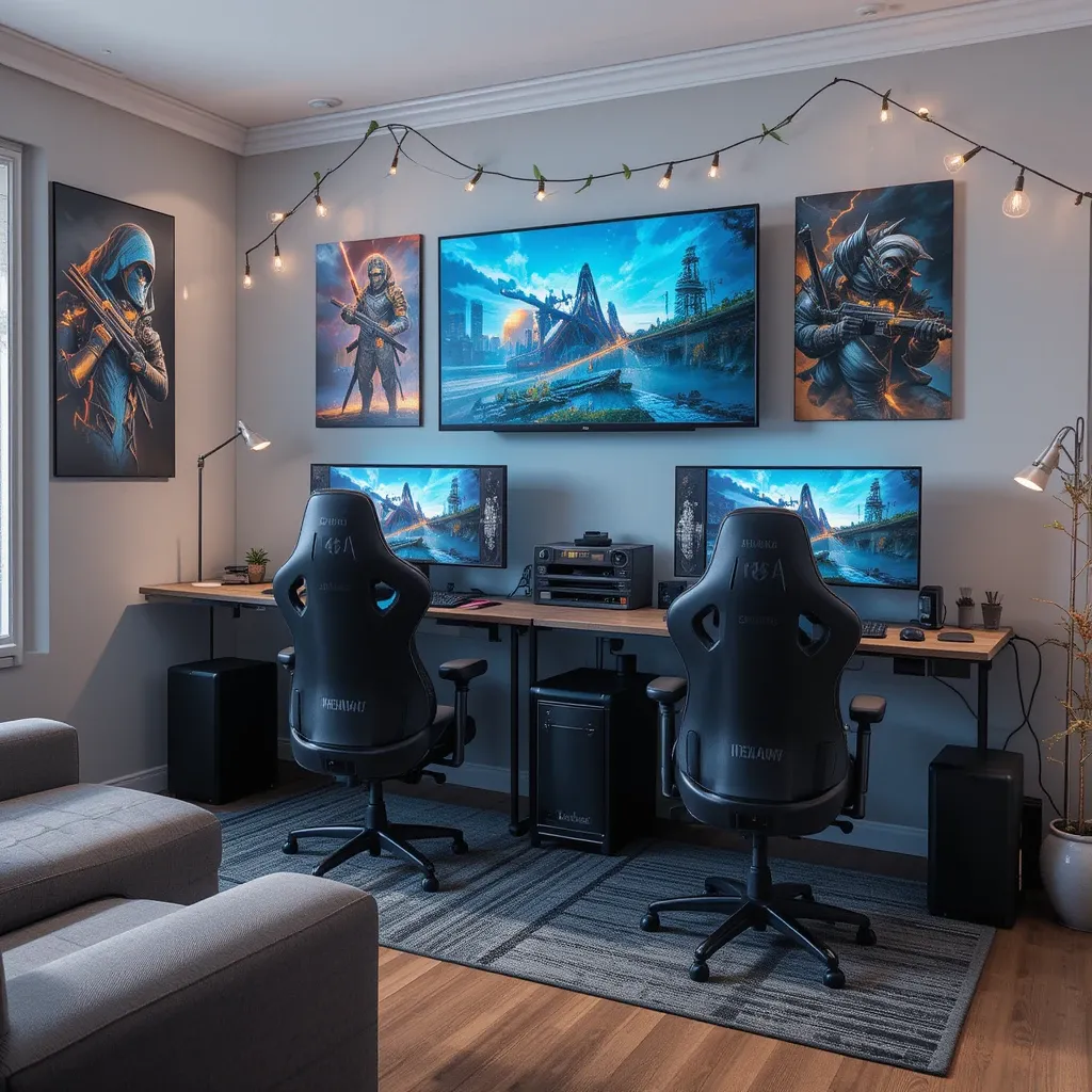Set Up a Multi-Purpose Gaming Area