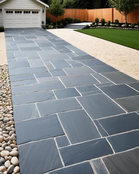 Smooth Flagstone in a Uniform Layout