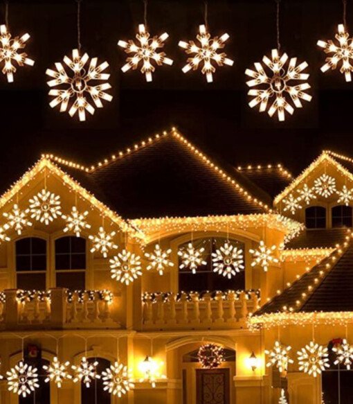 Snowflake Spectacle: Roof & Windows