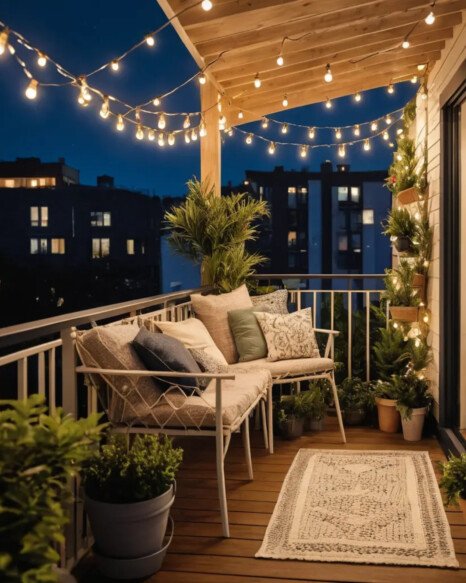 Solar-Powered String Lights