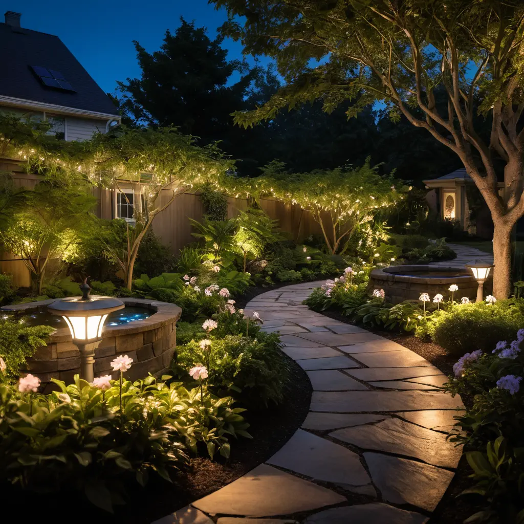 Solar-Powered String Lights