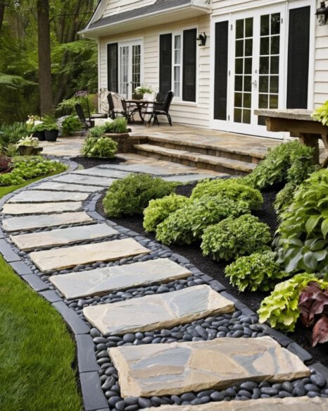 Stone Pathway Connection