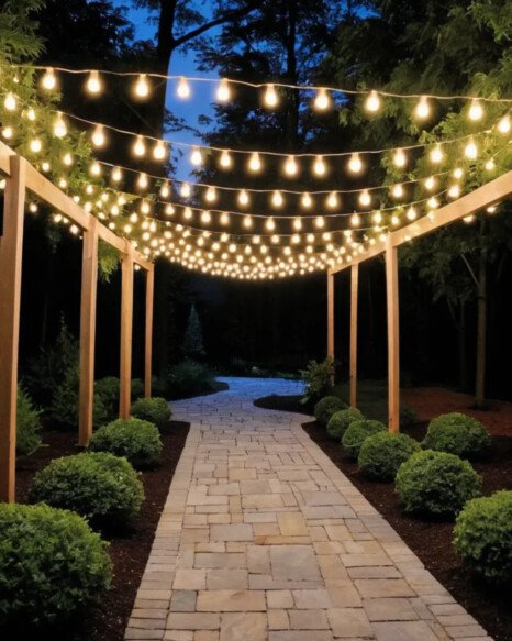 String Lights Overhead