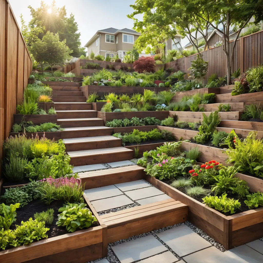 Terraced Raised Beds