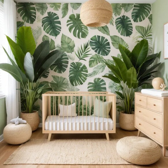 Tropical Leaves and Botanicals