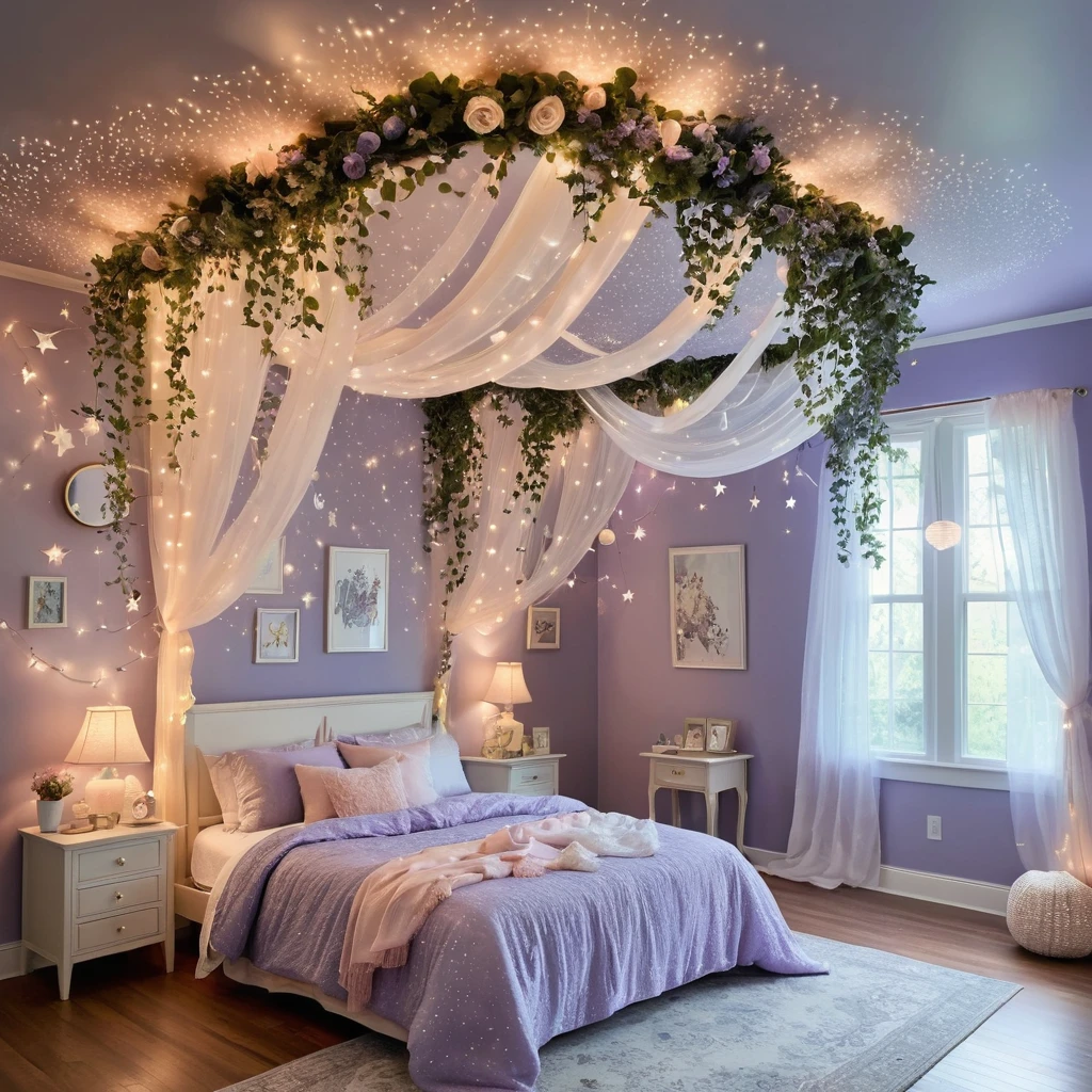 Twinkling Ceiling Lights