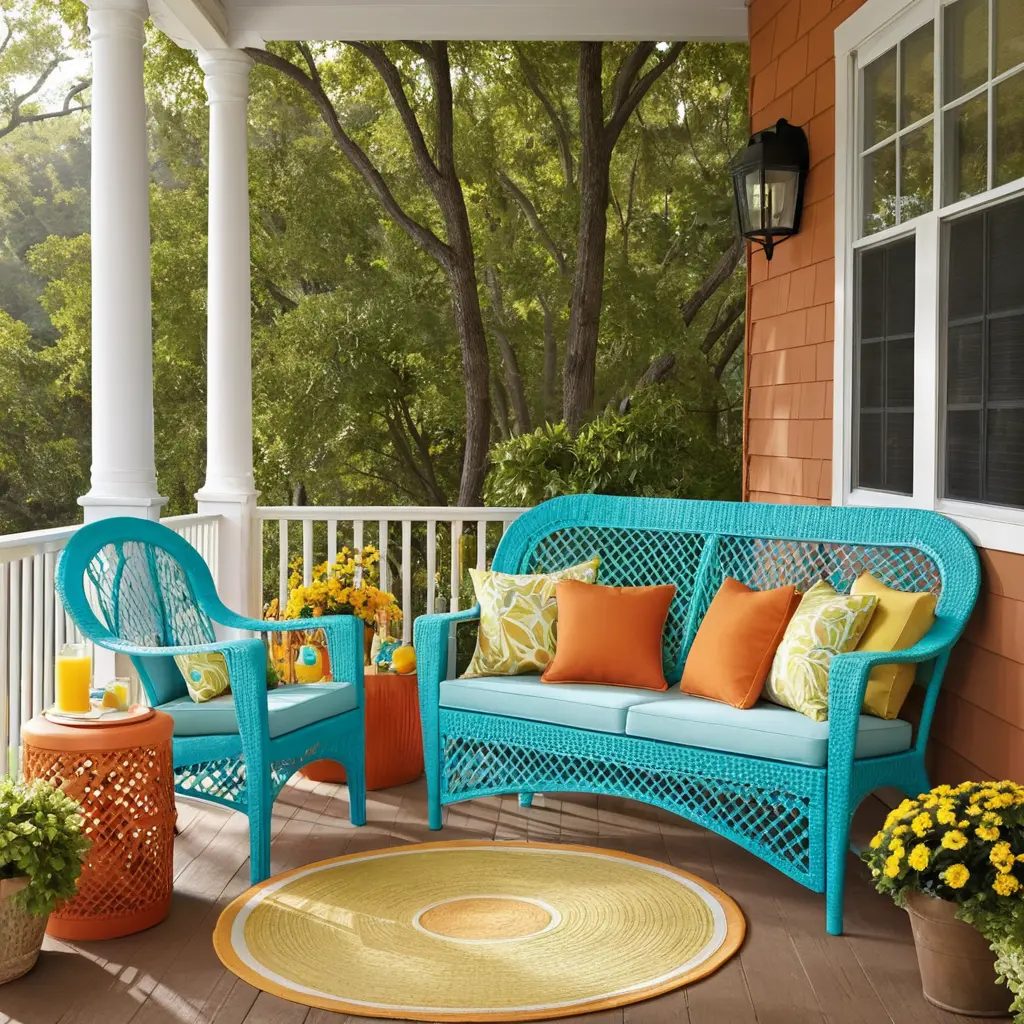 Use Brightly Colored Furniture