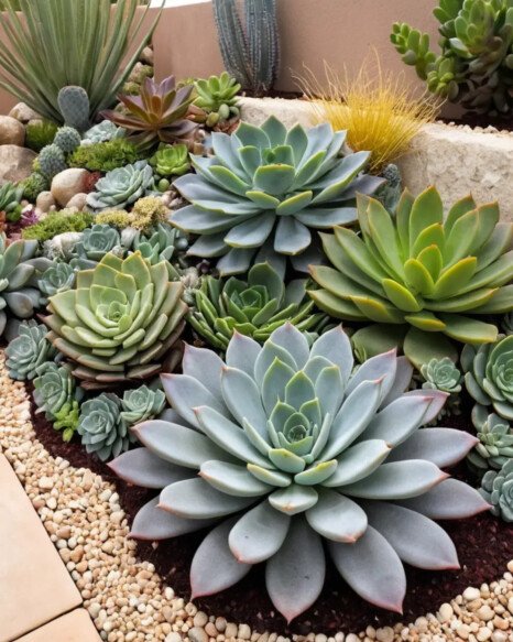 Use Succulent Varieties for Texture
