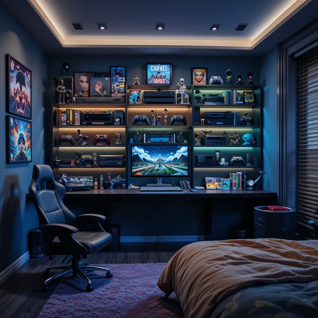 Use Wall-Mounted Storage for Controllers