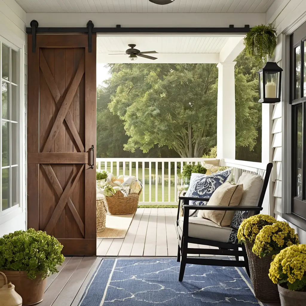 Use a Sliding Barn Door