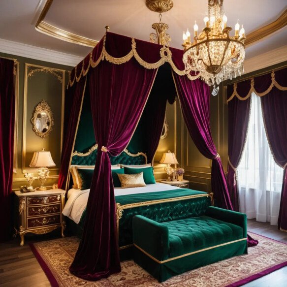 Velvet Bedding for Luxury