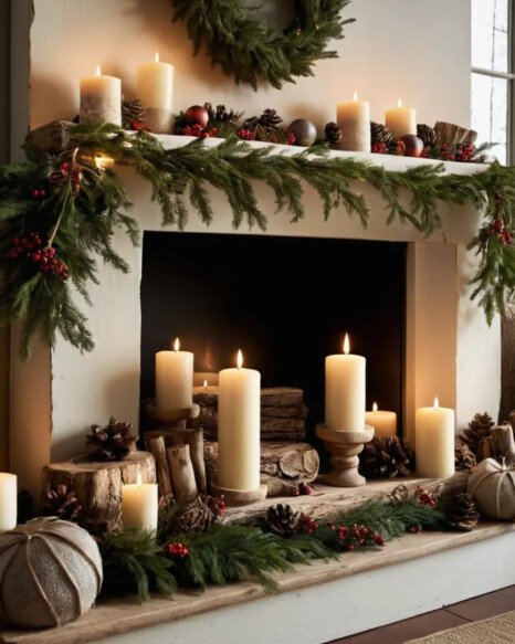 Rustic Candle Holders