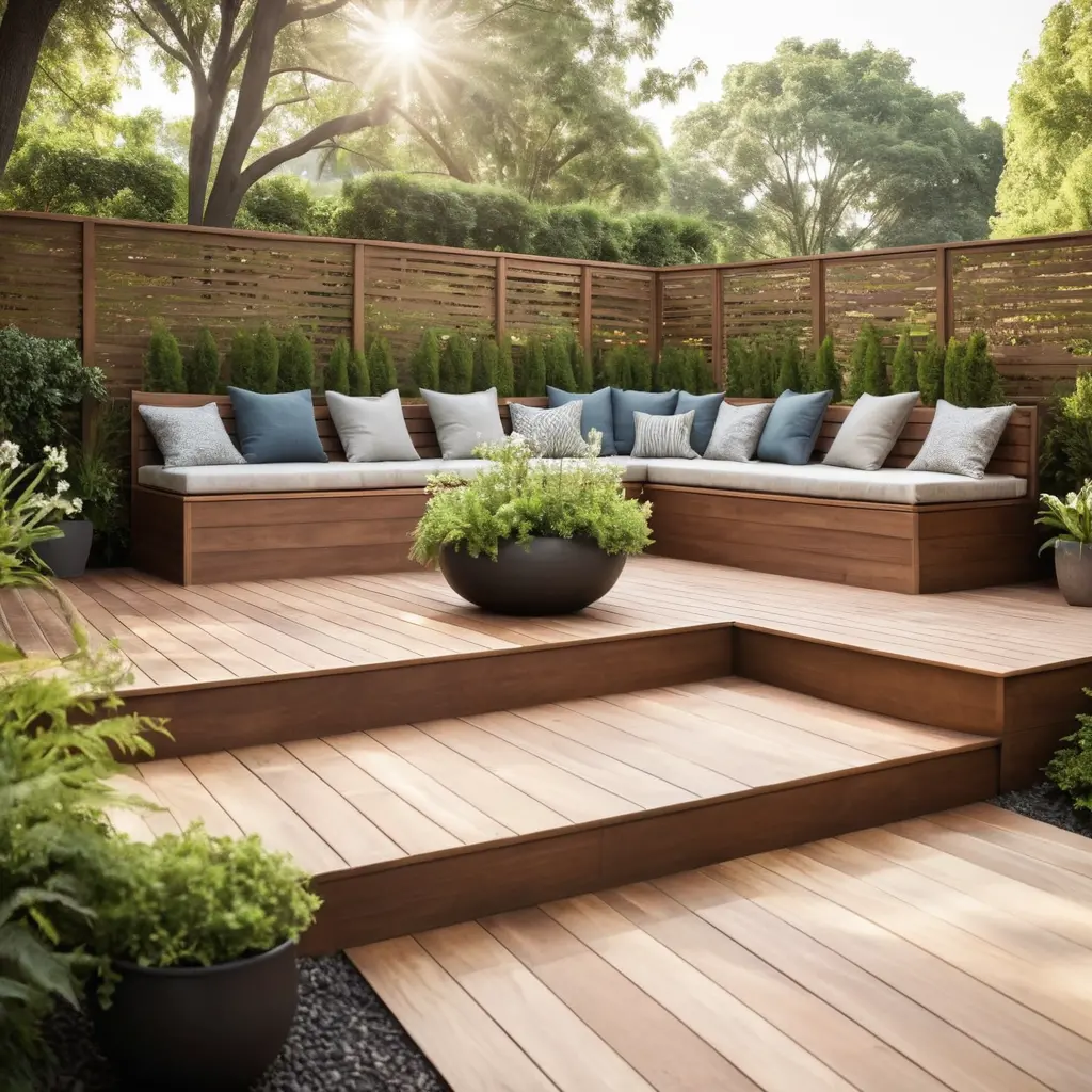Wooden Deck or Platform