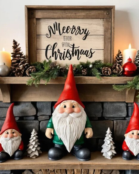 Wooden Gnome Signs